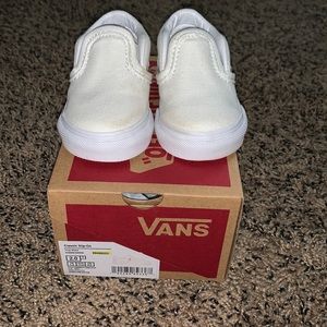 White Size 2C Vans